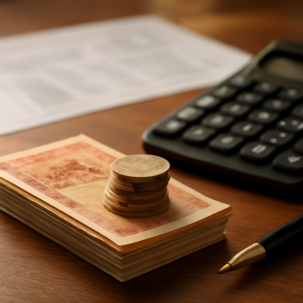 Monede și bancnote moldovenești, simbol al creșterilor salariale.