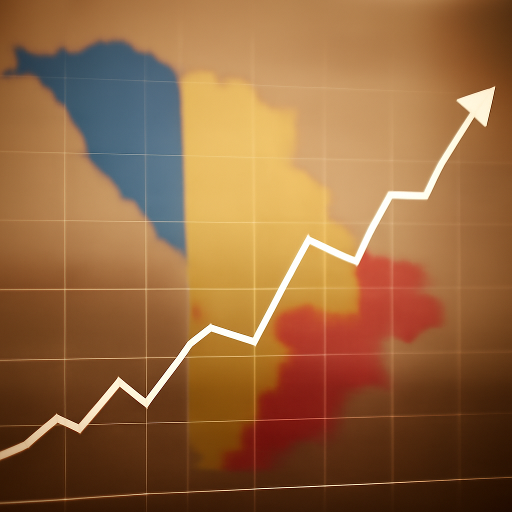 Grafice economice ce indică evoluția salariilor și inflației.